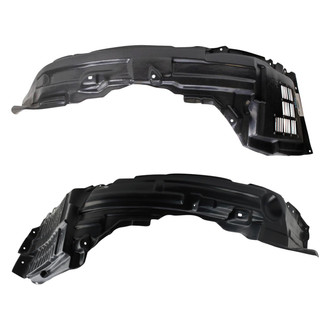 TRQ® - Front Driver and Passenger Side Fender Liner Set