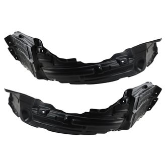TRQ® - Front Driver and Passenger Side Fender Liner Set
