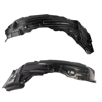 TRQ® - Front Driver and Passenger Side Fender Liner Set