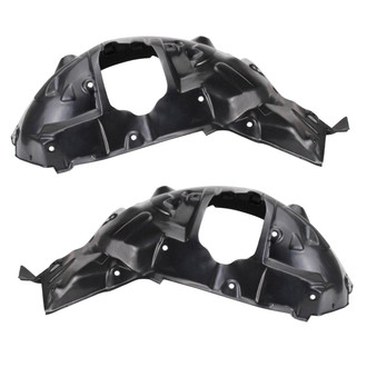 TRQ® - Front Driver and Passenger Side Fender Liner Set Upper Section