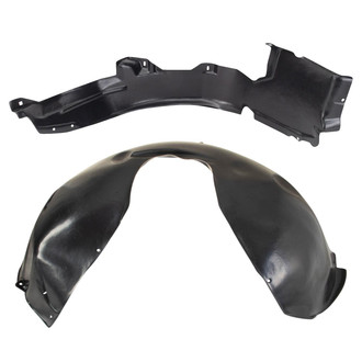 TRQ® - Front Driver and Passenger Side Fender Liner Set