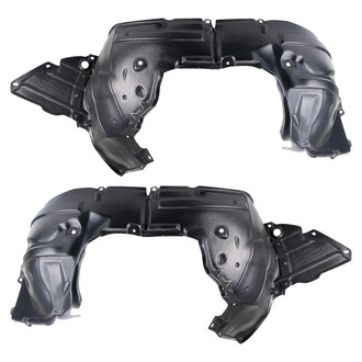 TRQ® - Front Driver and Passenger Side Fender Liner Set