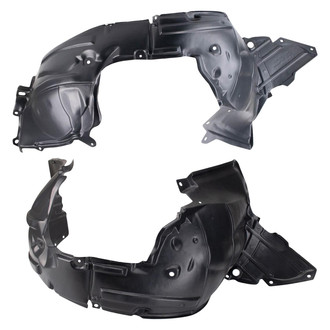 TRQ® - Front Driver and Passenger Side Fender Liner Set