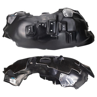 TRQ® - Front Driver and Passenger Side Fender Liner Set