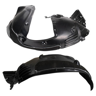 TRQ® - Front Driver and Passenger Side Fender Liner Set
