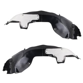 TRQ® - Front Driver and Passenger Side Fender Liner Set