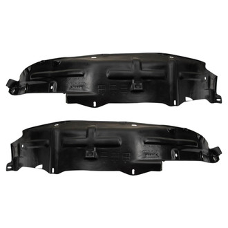 TRQ® - Front Driver and Passenger Side Fender Liner Set