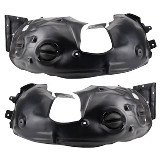 TRQ® - Front Driver and Passenger Side Fender Liner Set