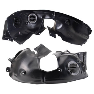 TRQ® - Front Driver and Passenger Side Fender Liner Set