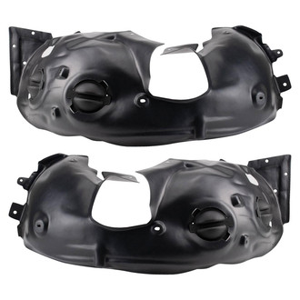 TRQ® - Front Driver and Passenger Side Fender Liner Set