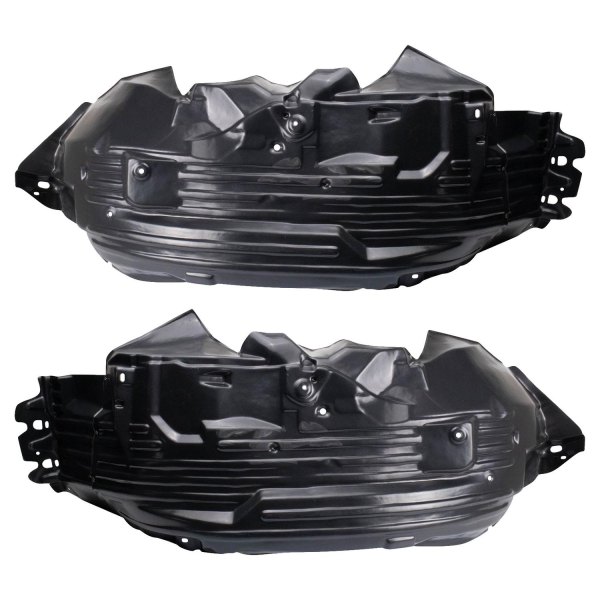 TRQ® - Front Driver and Passenger Side Fender Liner Set