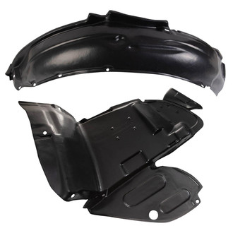 TRQ® - Front Driver and Passenger Side Fender Liner Set
