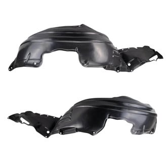 TRQ® - Front Driver and Passenger Side Fender Liner Set