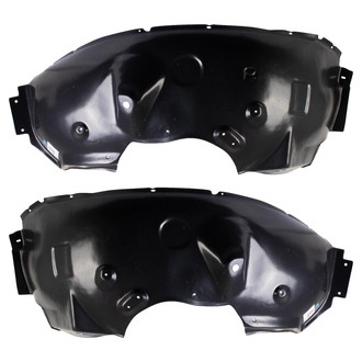 TRQ® - Front Driver and Passenger Side Fender Liner Set