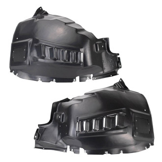 TRQ® - Front Driver and Passenger Side Fender Liner Set