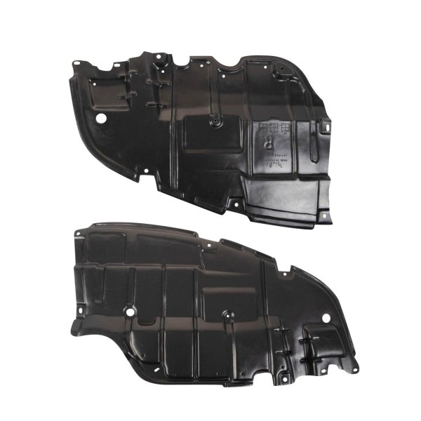TRQ® - Driver and Passenger Side Lower Engine Splash Shield Set