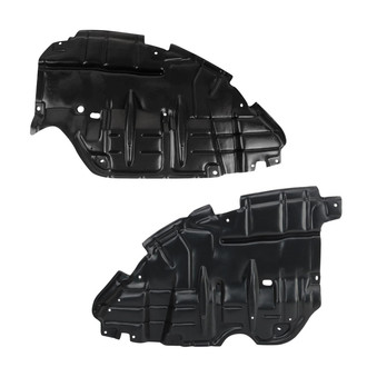 TRQ® - Driver and Passenger Side Engine Splash Shield