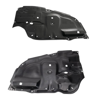 TRQ® - Lower Driver and Passenger Side Engine Splash Shield