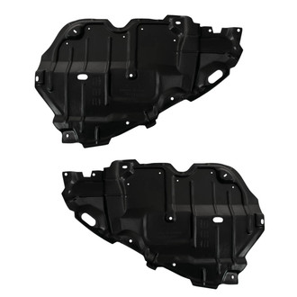 TRQ® - Lower Driver and Passenger Side Engine Splash Shield