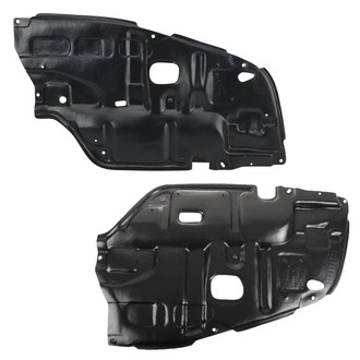 TRQ® - Lower Driver and Passenger Side Engine Splash Shield
