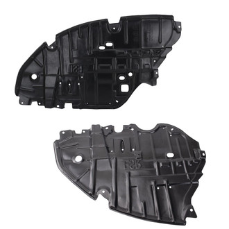 TRQ® - Driver and Passenger Side Engine Splash Shield