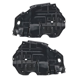 TRQ® - Driver and Passenger Side Engine Splash Shield