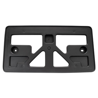 TRQ® - Black Front License Plate Bracket