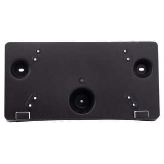 TRQ® - Black Front License Plate Bracket
