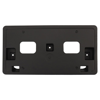 TRQ® - Black Front License Plate Bracket