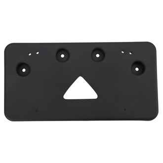 TRQ® - Black Front License Plate Bracket