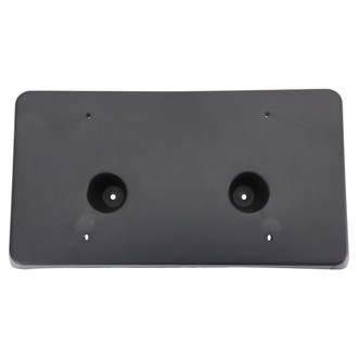 TRQ® - Black Front License Plate Bracket