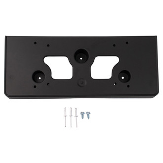 TRQ® - Black Front License Plate Bracket