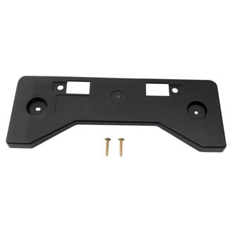 TRQ® - Black Front License Plate Bracket