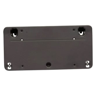 TRQ® - Black Front License Plate Bracket