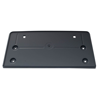 TRQ® - Black Front License Plate Bracket