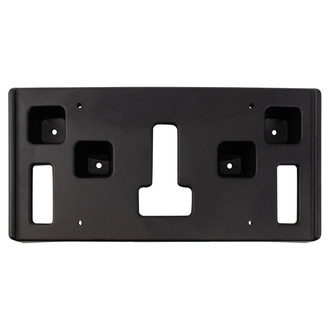 TRQ® - Black Front License Plate Bracket