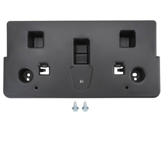 TRQ® - Black Front License Plate Bracket