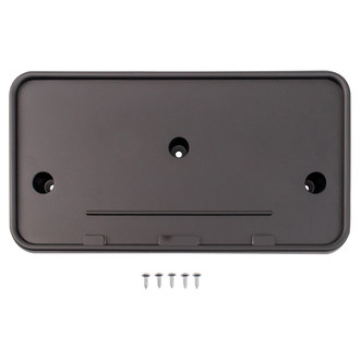 TRQ® - Black Front License Plate Bracket