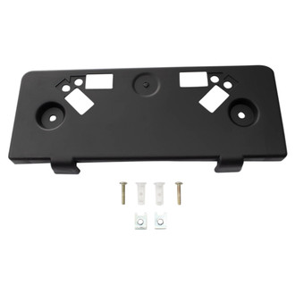TRQ® - Black Front License Plate Bracket