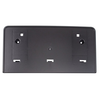 TRQ® - Black Front License Plate Bracket