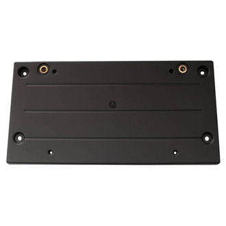 TRQ® - Black Front License Plate Bracket