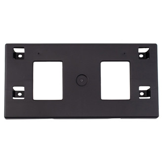TRQ® - Black Front License Plate Bracket