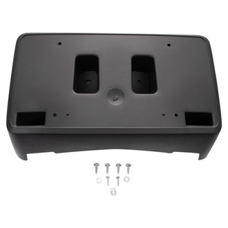 TRQ® - Black Front License Plate Bracket
