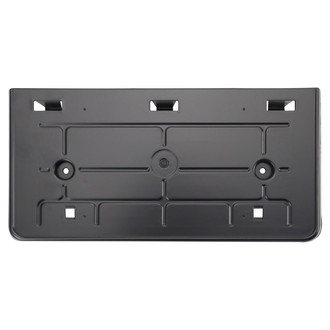 TRQ® - Black Front License Plate Bracket