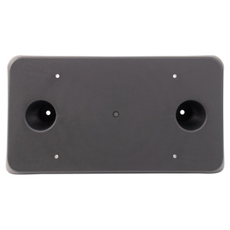 TRQ® - Black Front License Plate Bracket