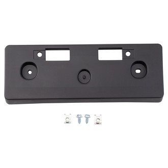 TRQ® - Black Front License Plate Bracket