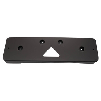 TRQ® - Black Front License Plate Bracket