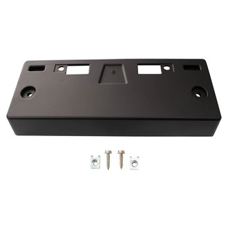 TRQ® - Black Front License Plate Bracket
