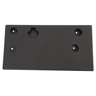 TRQ® - Black Front License Plate Bracket