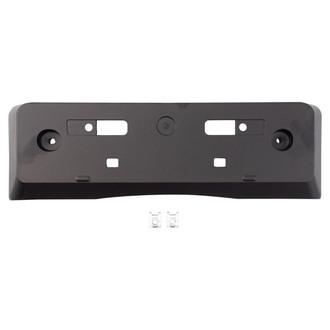 TRQ® - Black Front License Plate Bracket